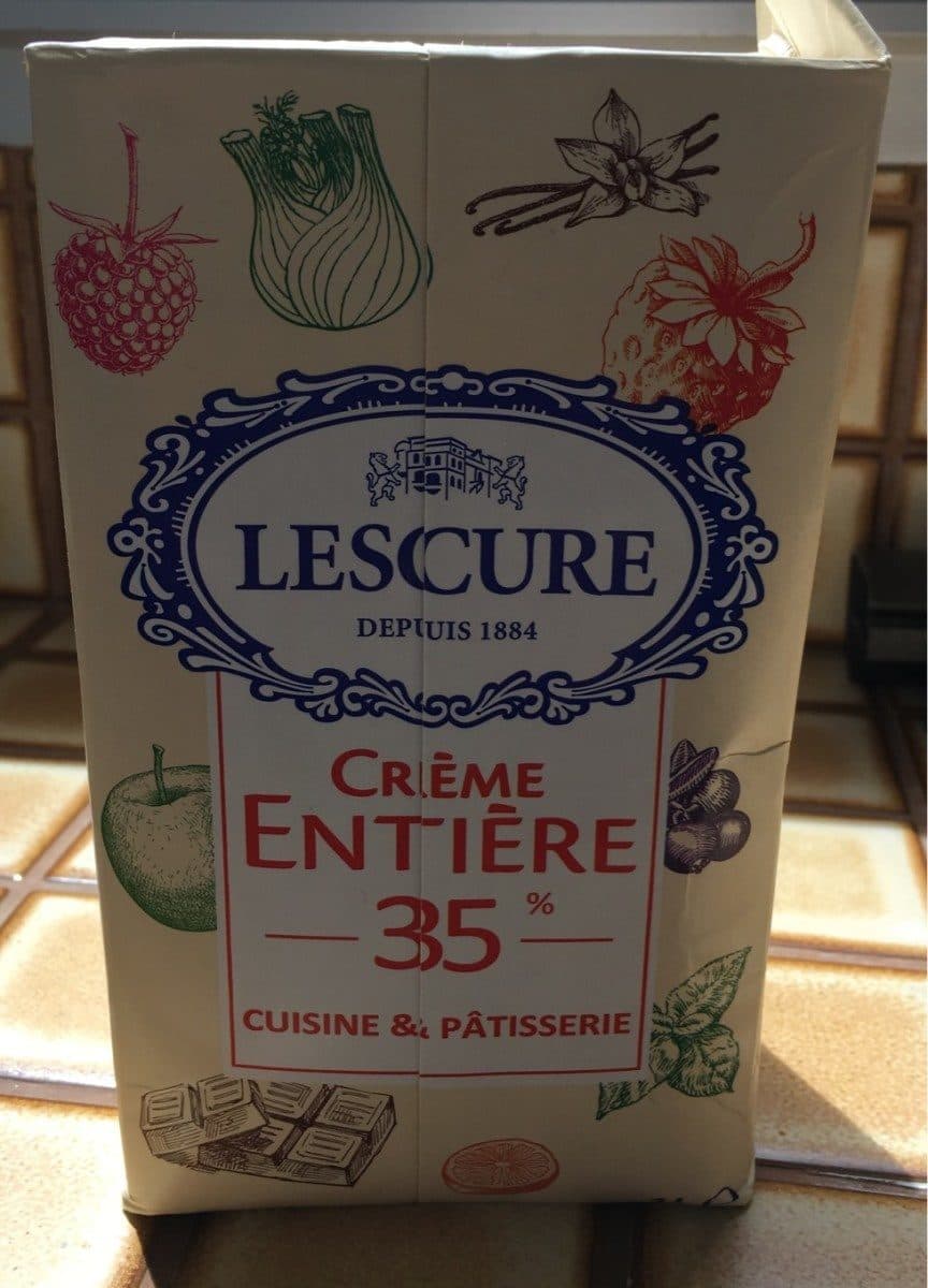 Lescure Creme Entiere packshot