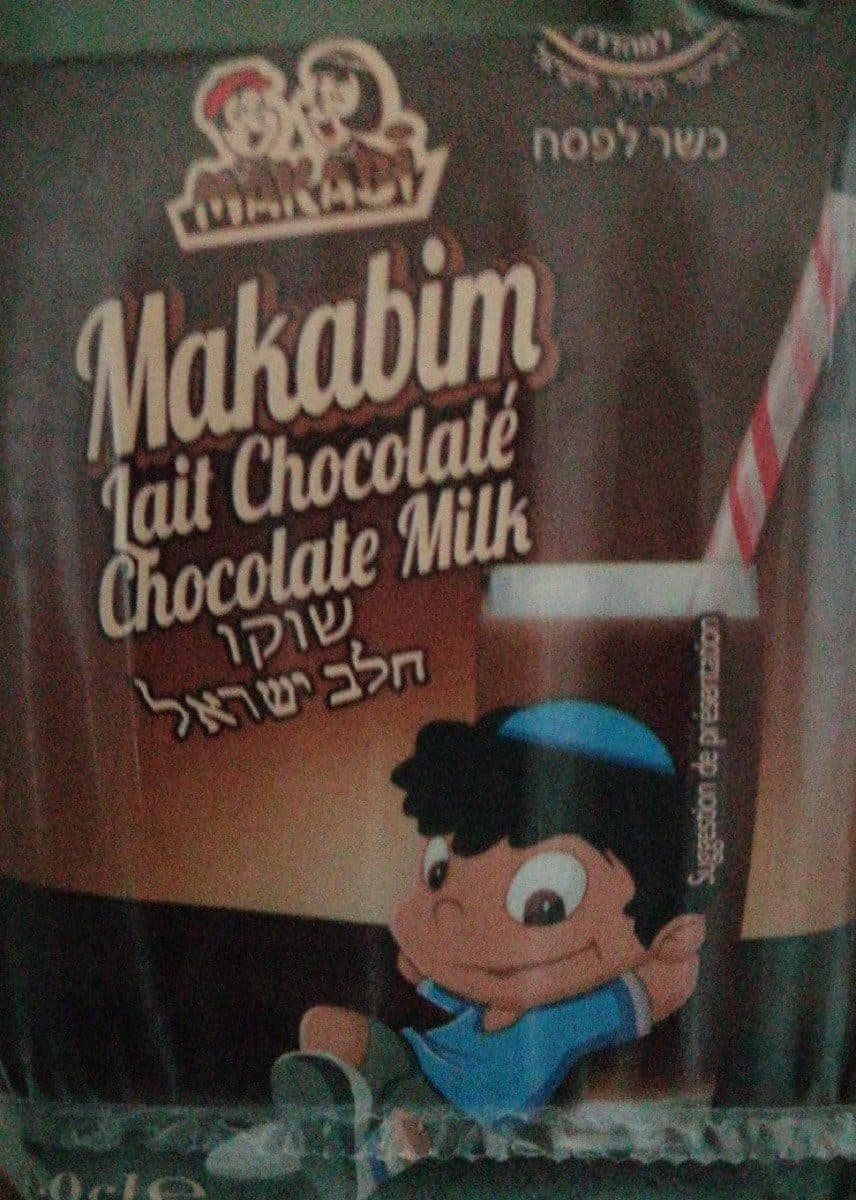 Open Food Facts Makabim lait chocolaté packshot