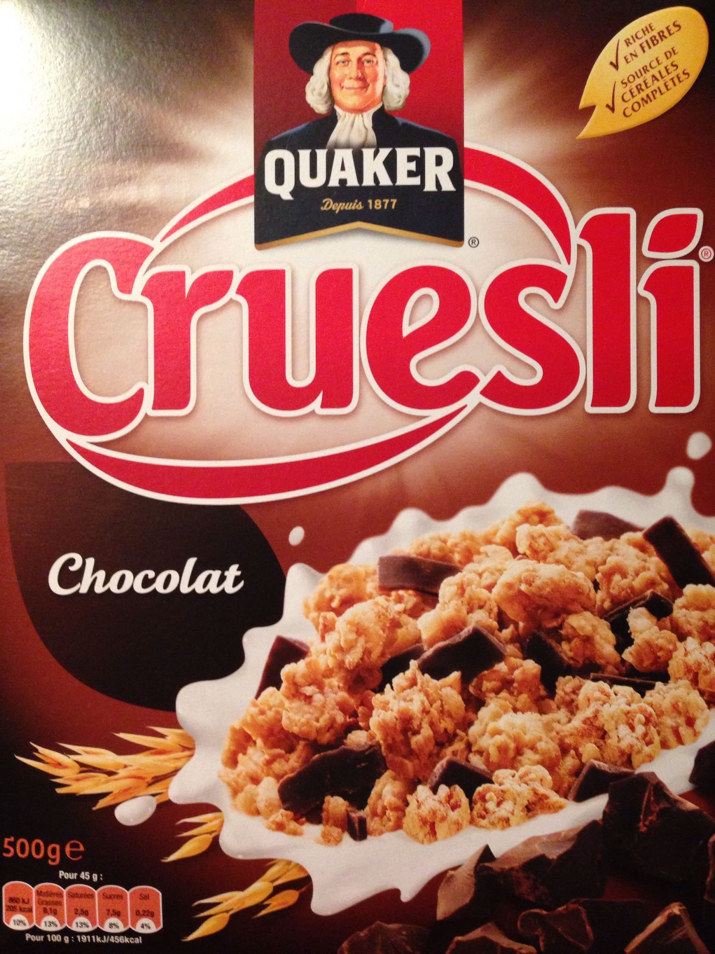 Cruesli Cruesli Chocolat packshot