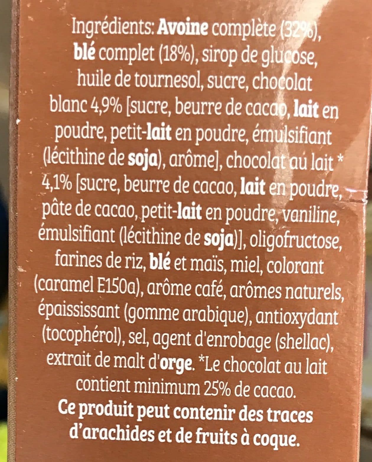 Cruesli Cruesli Chocolat Cappuccino packshot