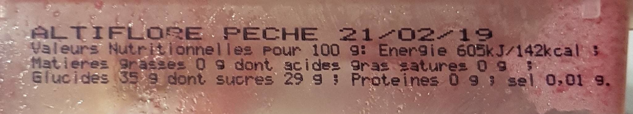 Altiflore Sorbet pêche packshot