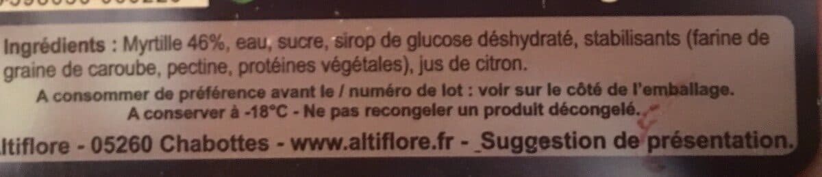 Altiflore Sorbet Myrtille packshot