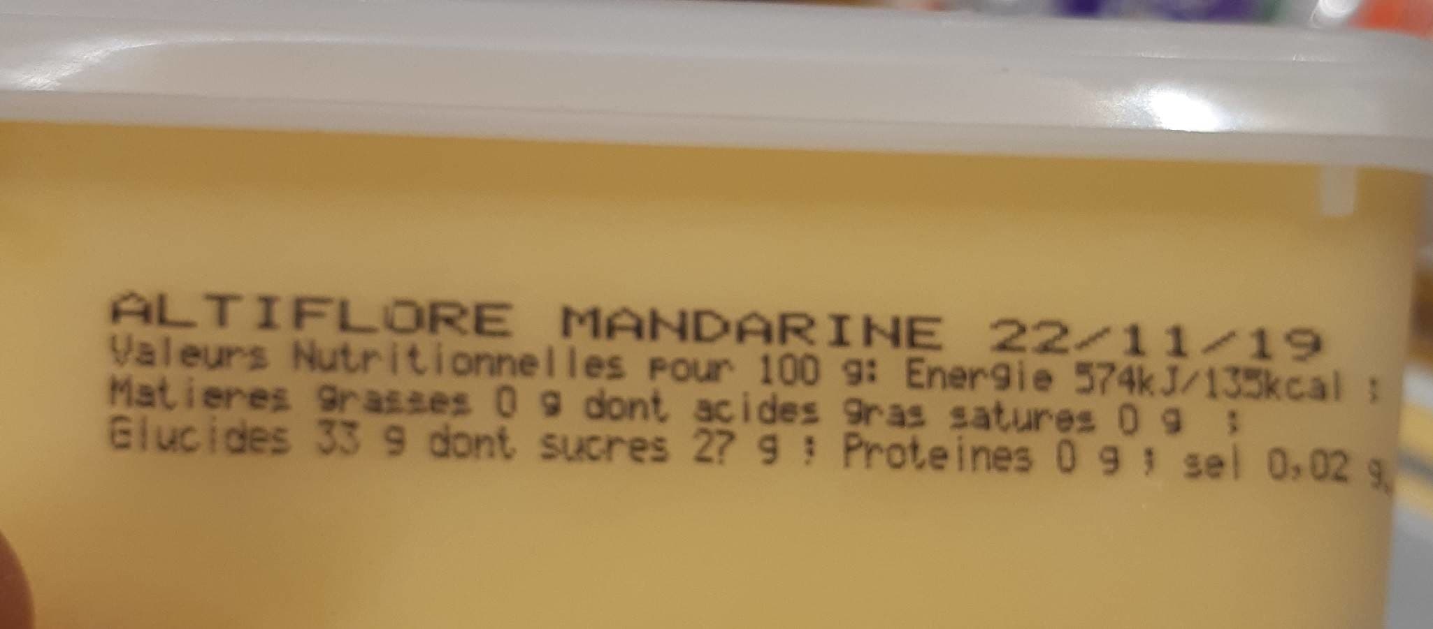 Altiflore Sorbet Mandarine packshot