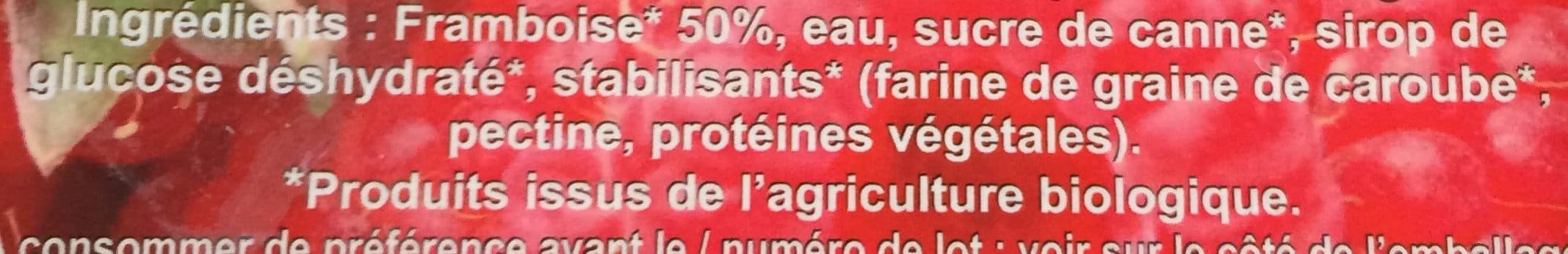 Altiflore Framboise Bio packshot