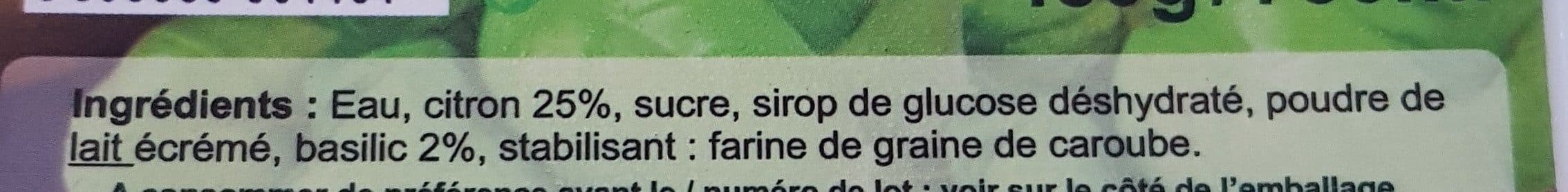 Altiflore Sorbet citron basilic packshot