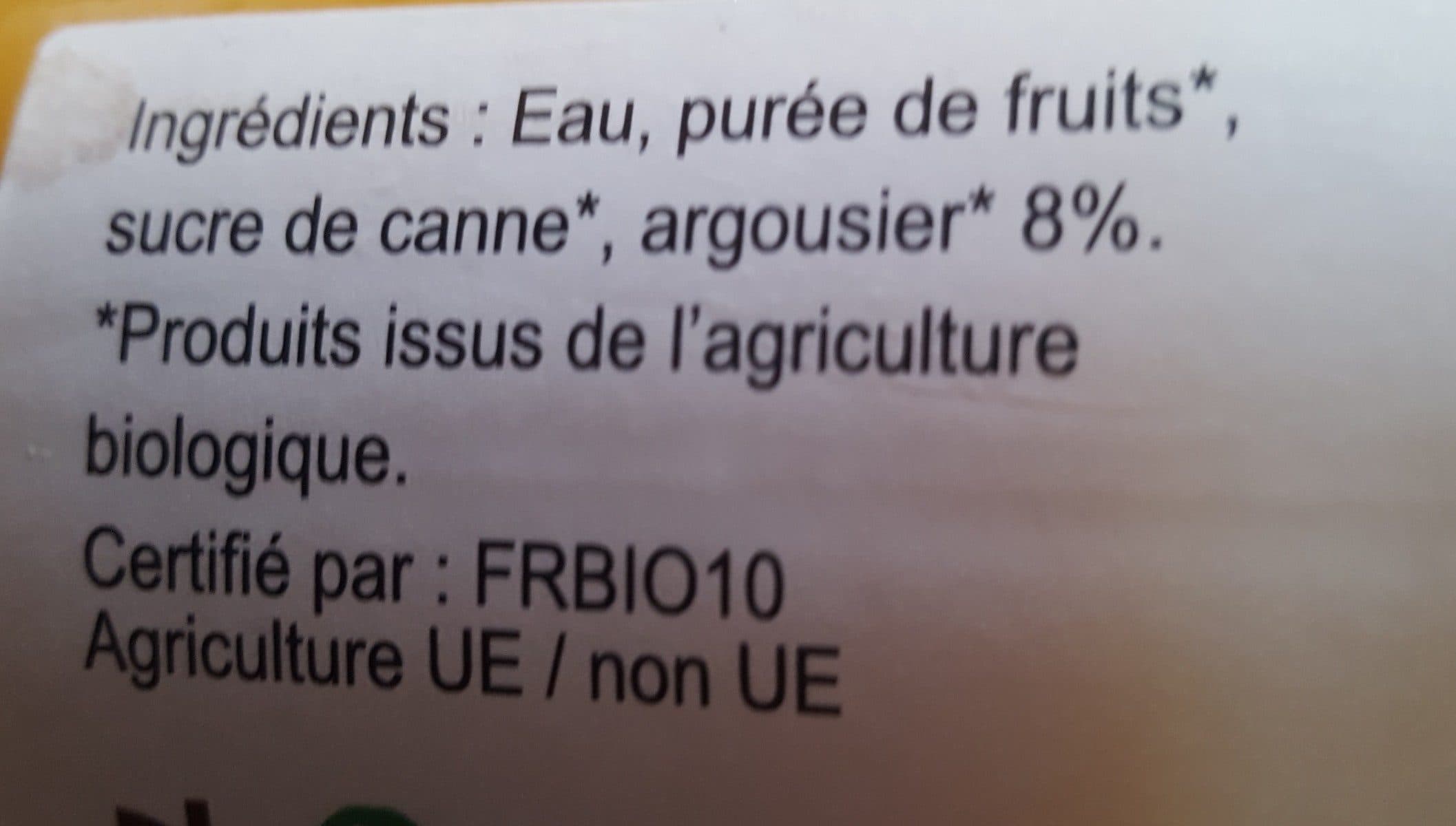 Altiflore Argousier packshot