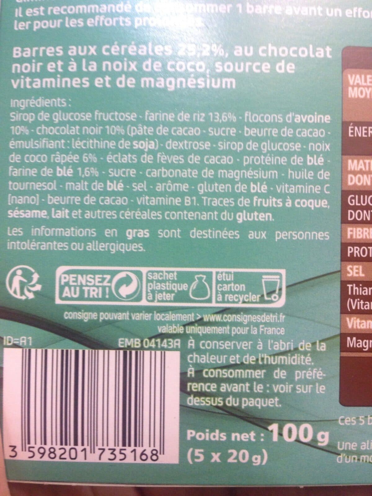 Go Sport Energy Bar packshot