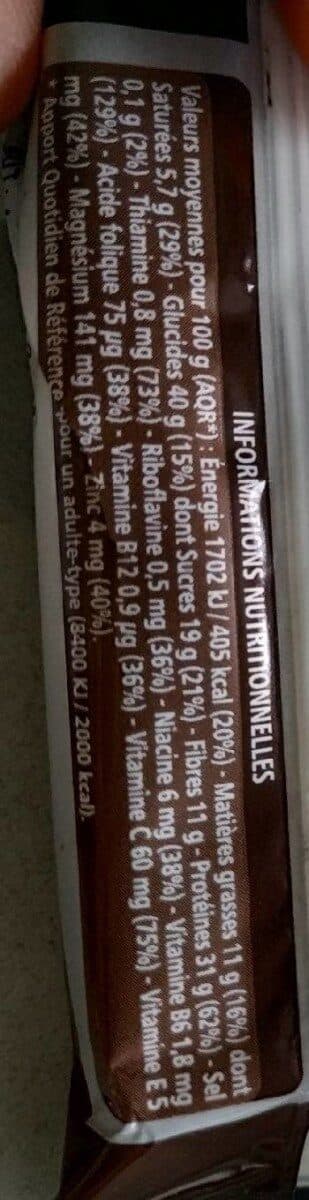 Go sport Protein Bar après l'effort packshot