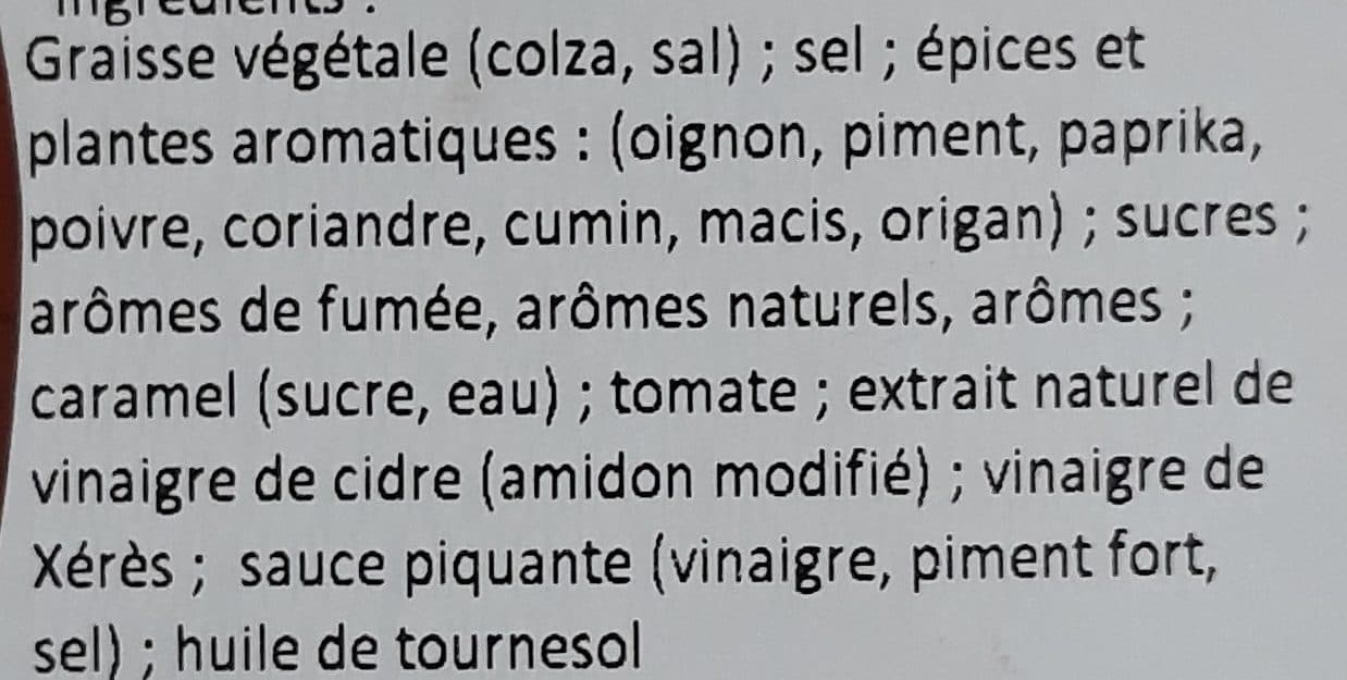 La Bovida Les marinades du chef Barbecue packshot