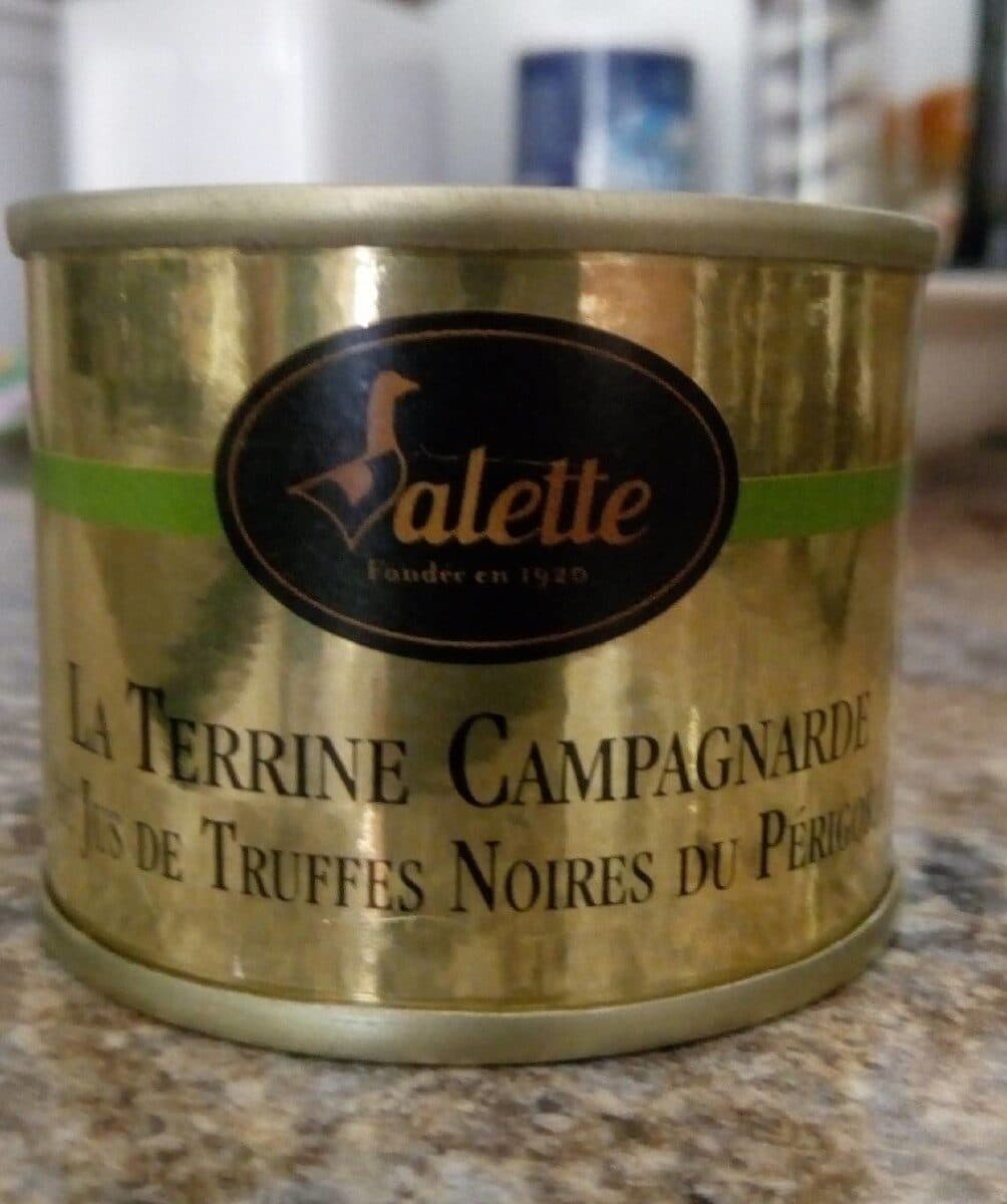 Valette La terrine campagnarde au jus de truffe noire du Périgord packshot