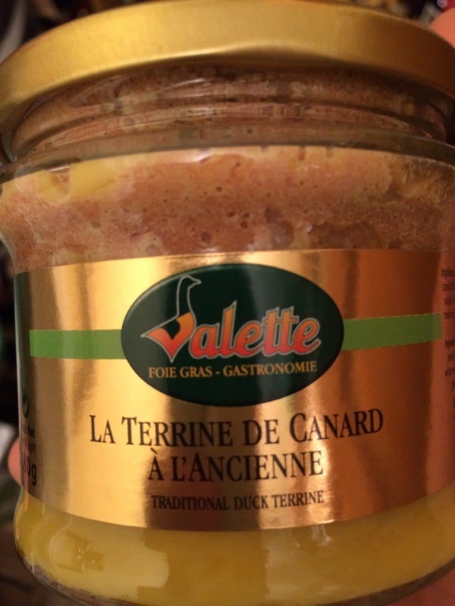 Valette La terrine de canard à l'ancienne packshot