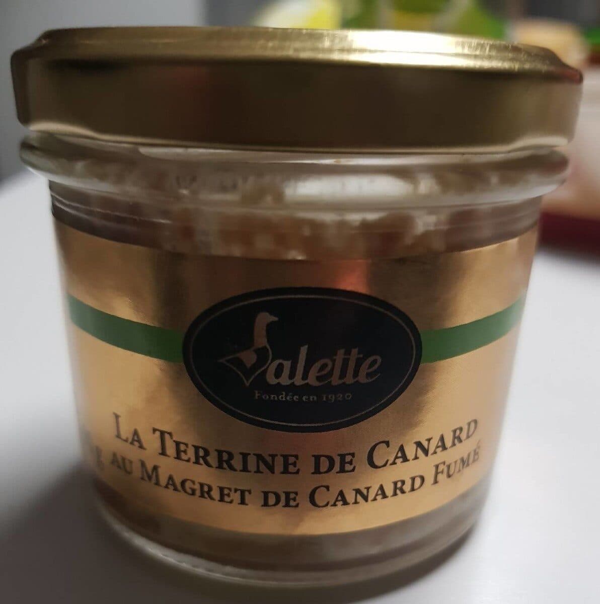 Valette Terrine de canard packshot