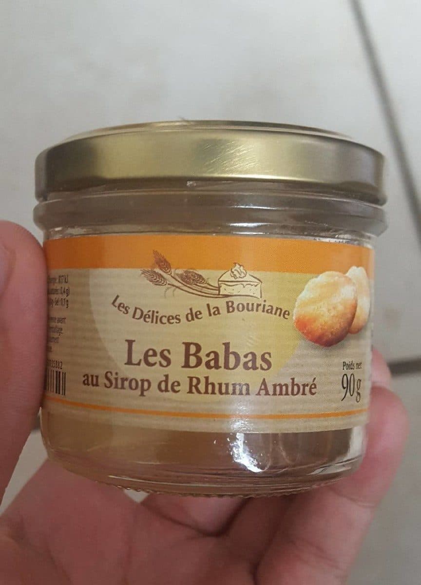 Open Food Facts Les babas au sirop de rhum ambré packshot