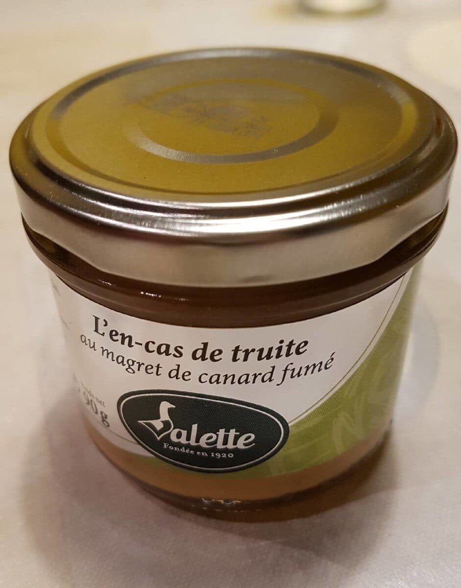 Valette L'en-cas de truite au magret de canard packshot