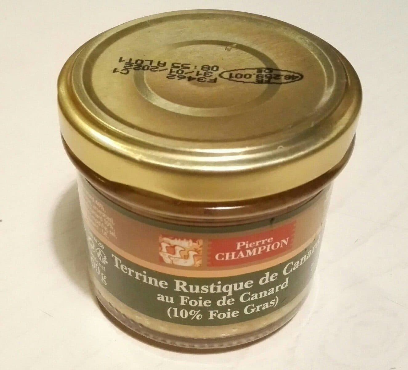 Pierre Champion Terrine Rustique de Canard packshot