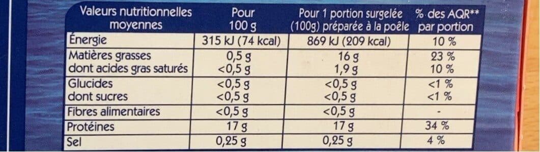 Findus 4 Tranches de Cabillaud MSC packshot