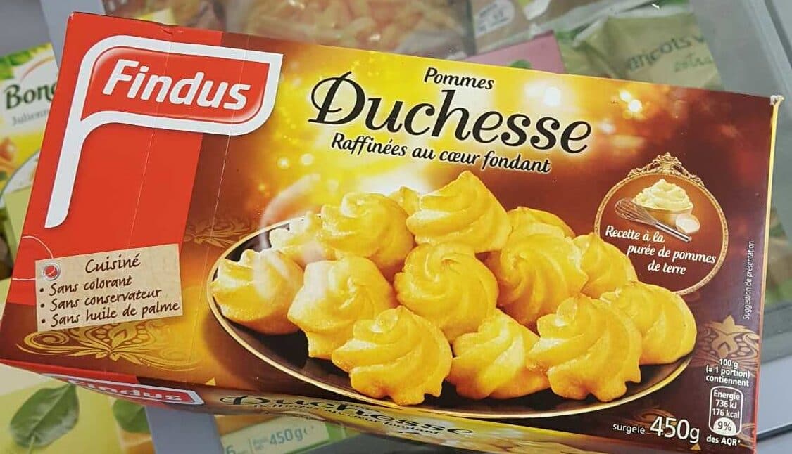 Findus Pommes Duchesse packshot