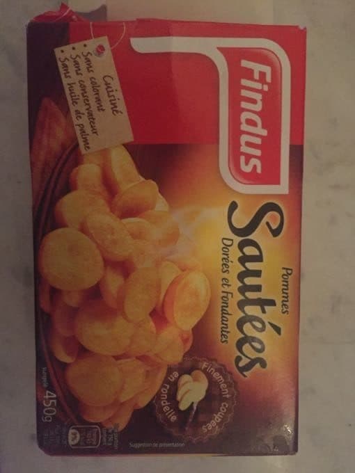 Findus Pommes Sautées packshot