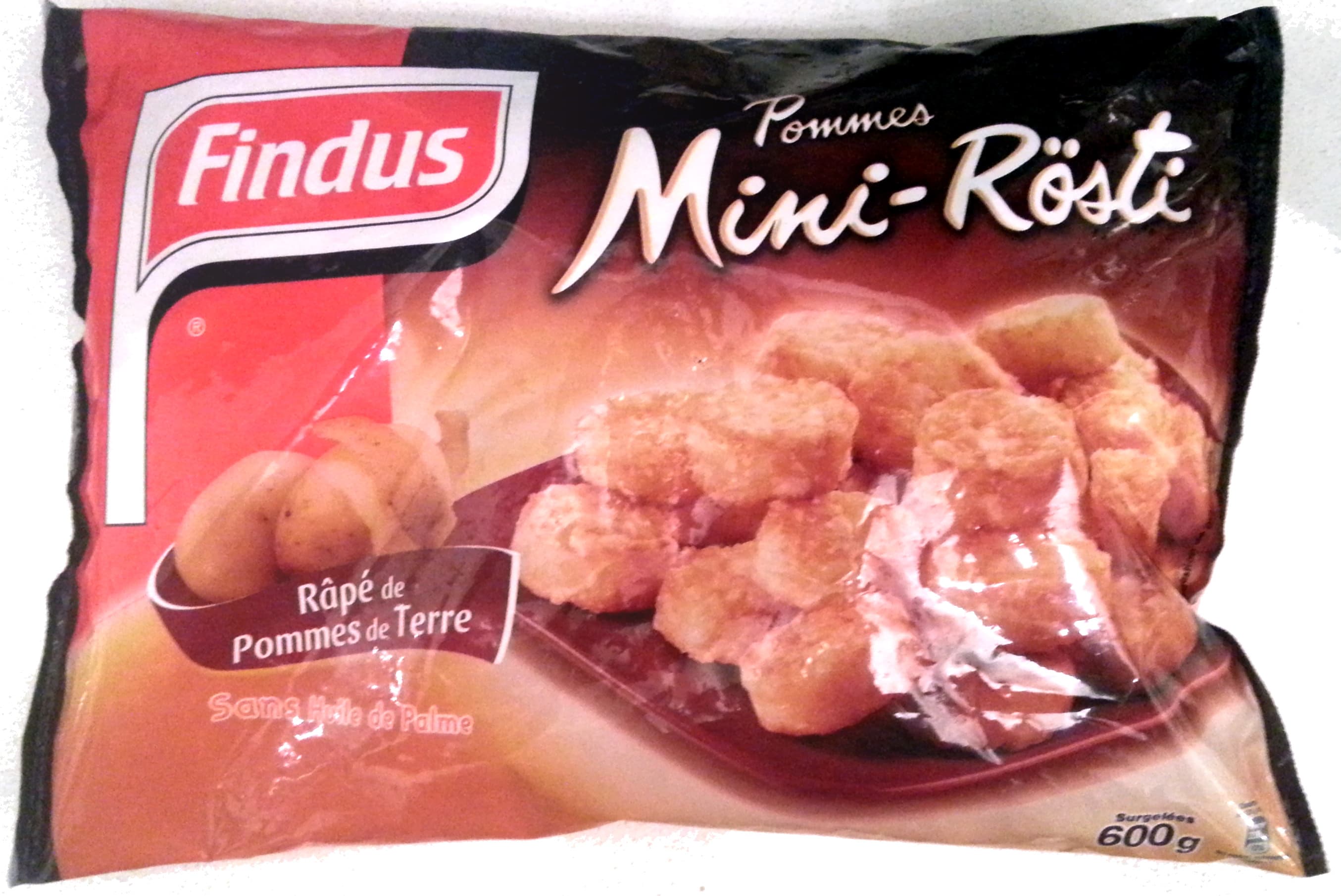 Findus Pomme Mini-Rösti packshot