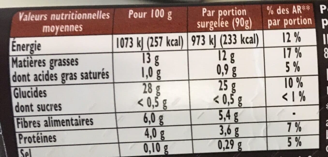 Findus Frites Crousti' Express La classique packshot