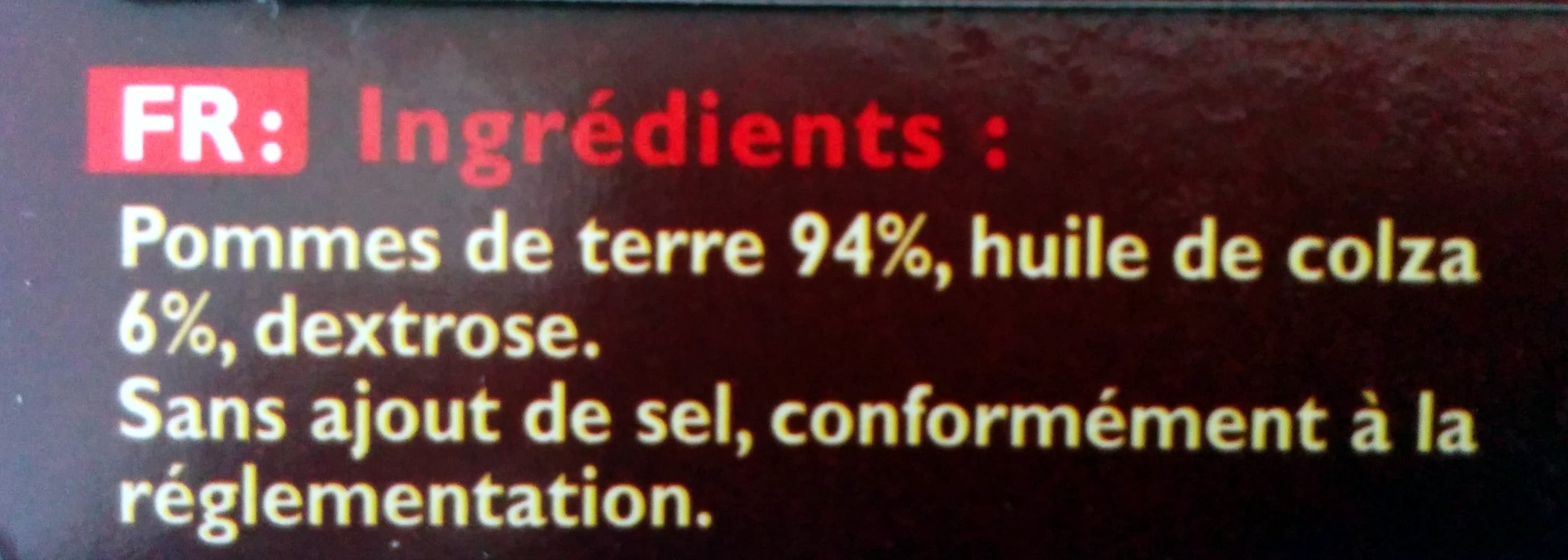 findus Pommes Rissolées packshot