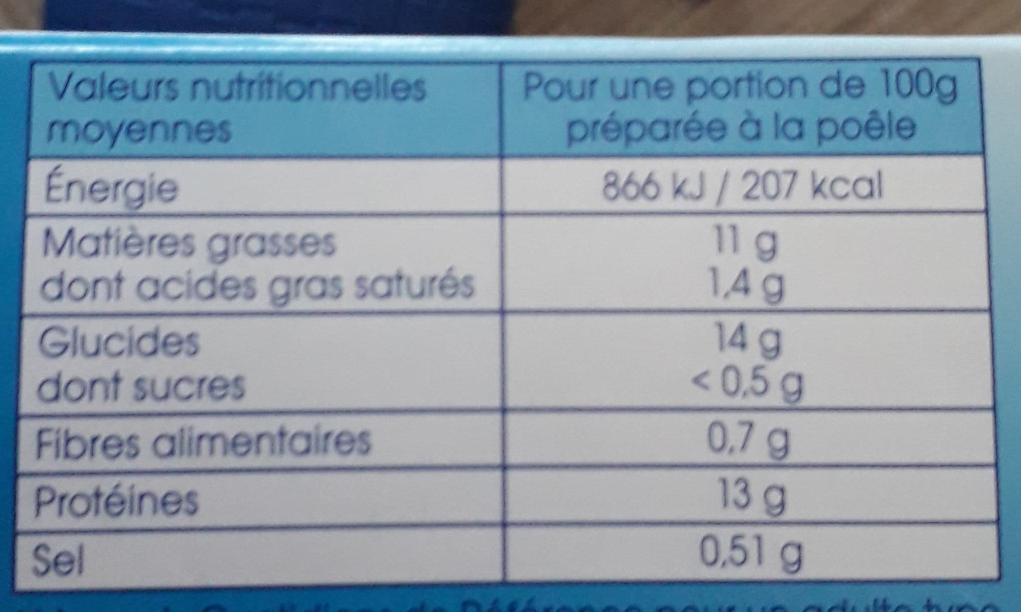 Findus Cabillaud sauvage surgelé packshot