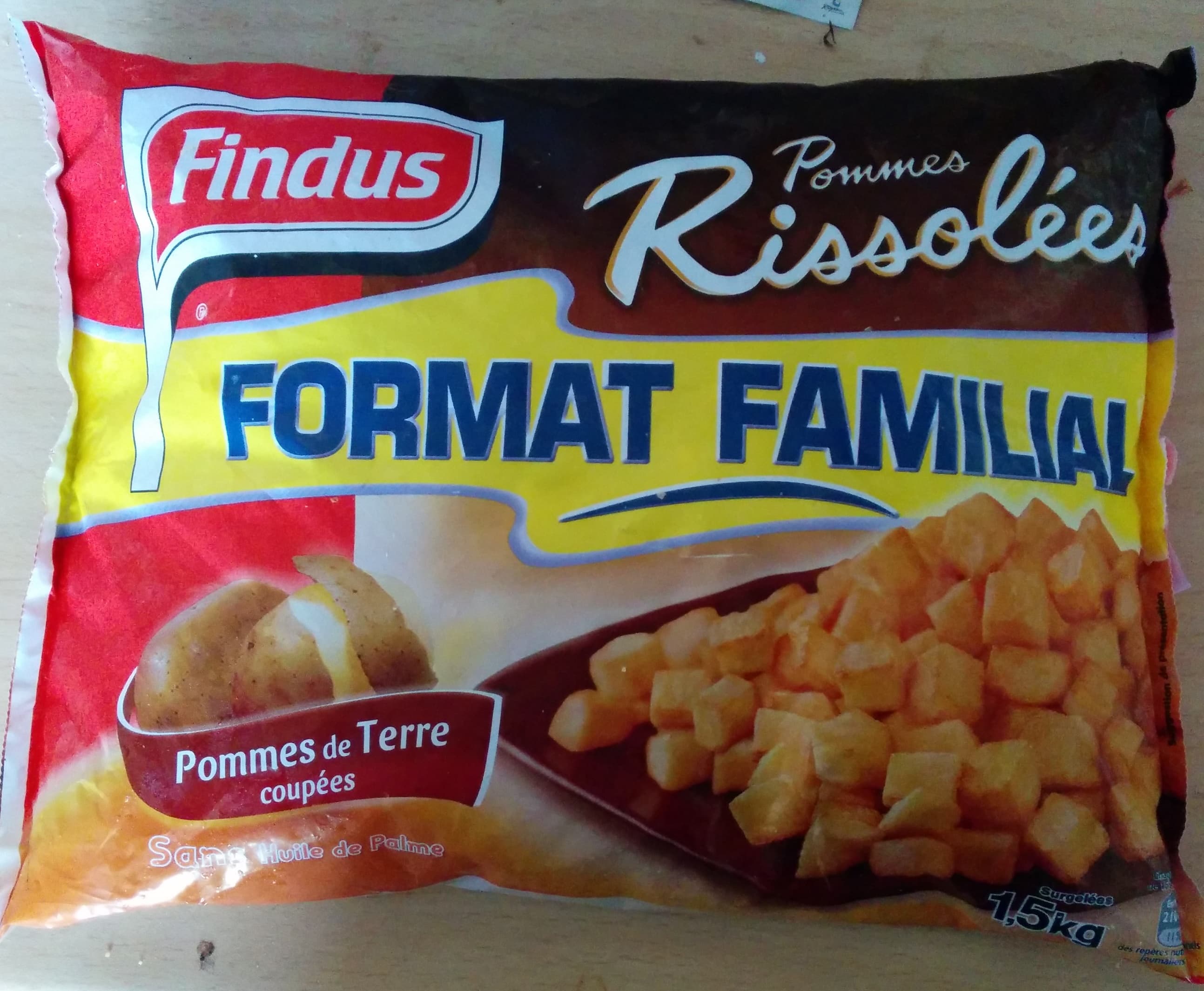 Findus Pommes Rissolées packshot