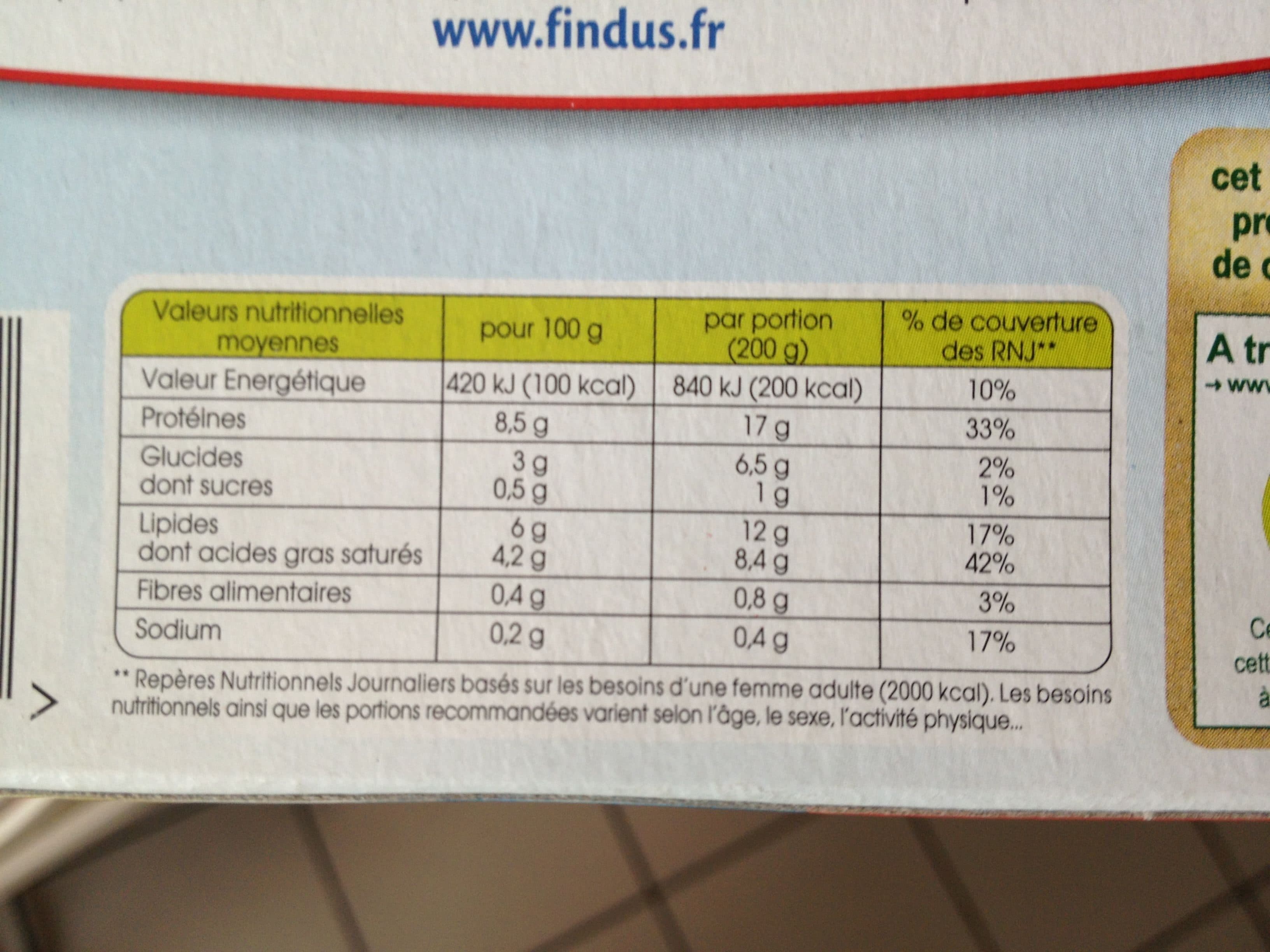 Findus Filet de colin d'Alaska packshot