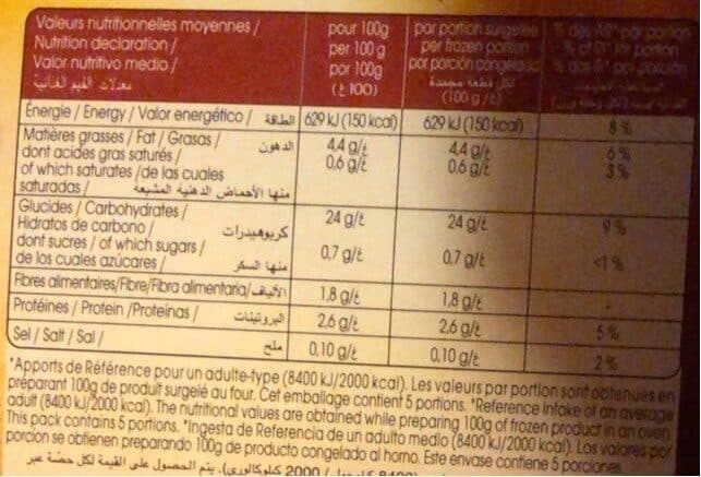 Findus Pommes rissolées packshot
