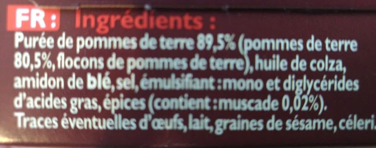 Findus Pommes Noisettes packshot