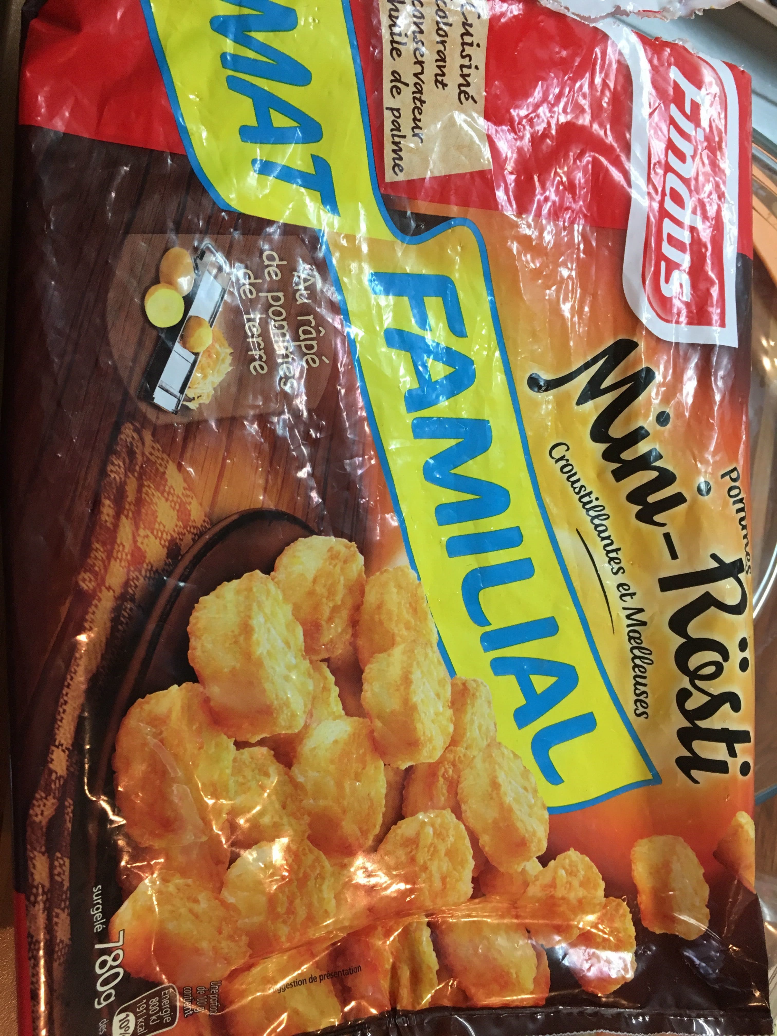 Findus Mini rosti packshot