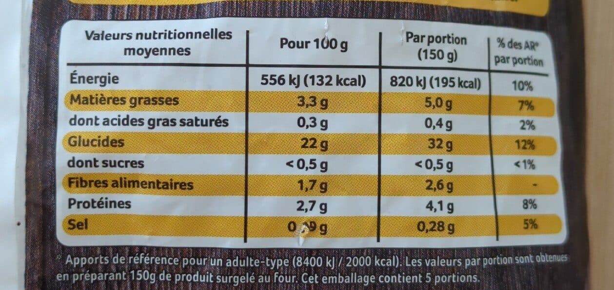 Findus Pommes de terre coupees a l'ancienn packshot