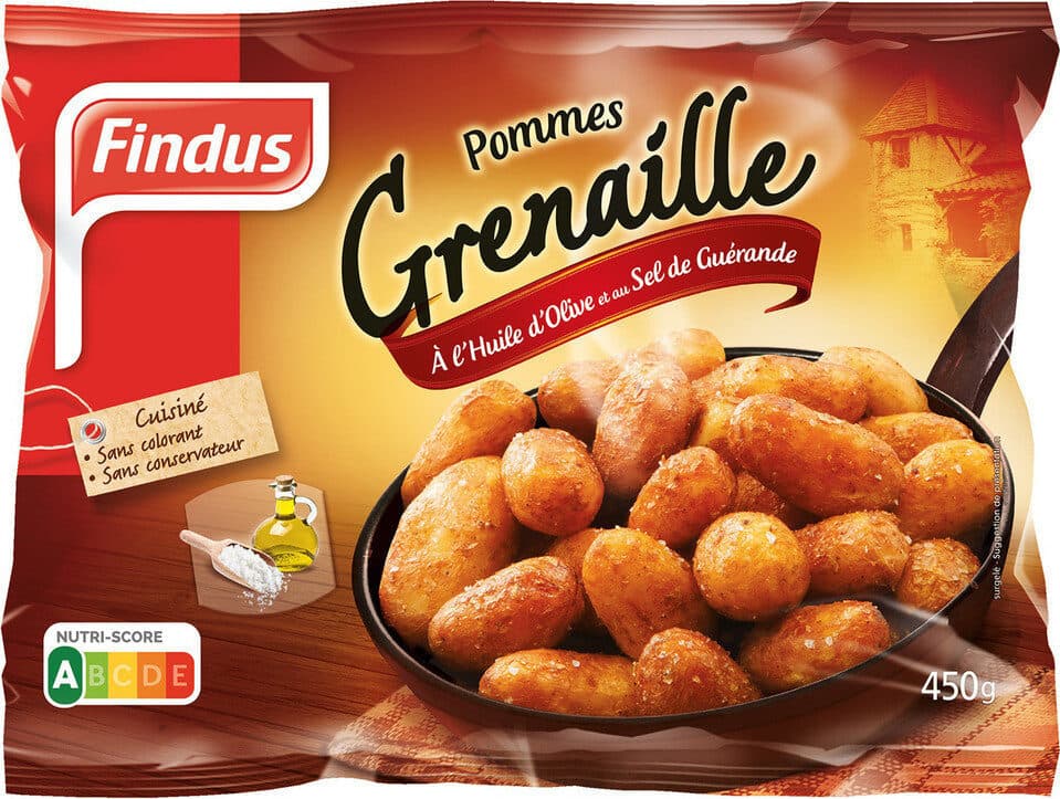 Findus Pommes Grenaille packshot