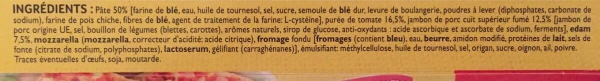 Findus Appizzi Jambon Fromage Tomate packshot