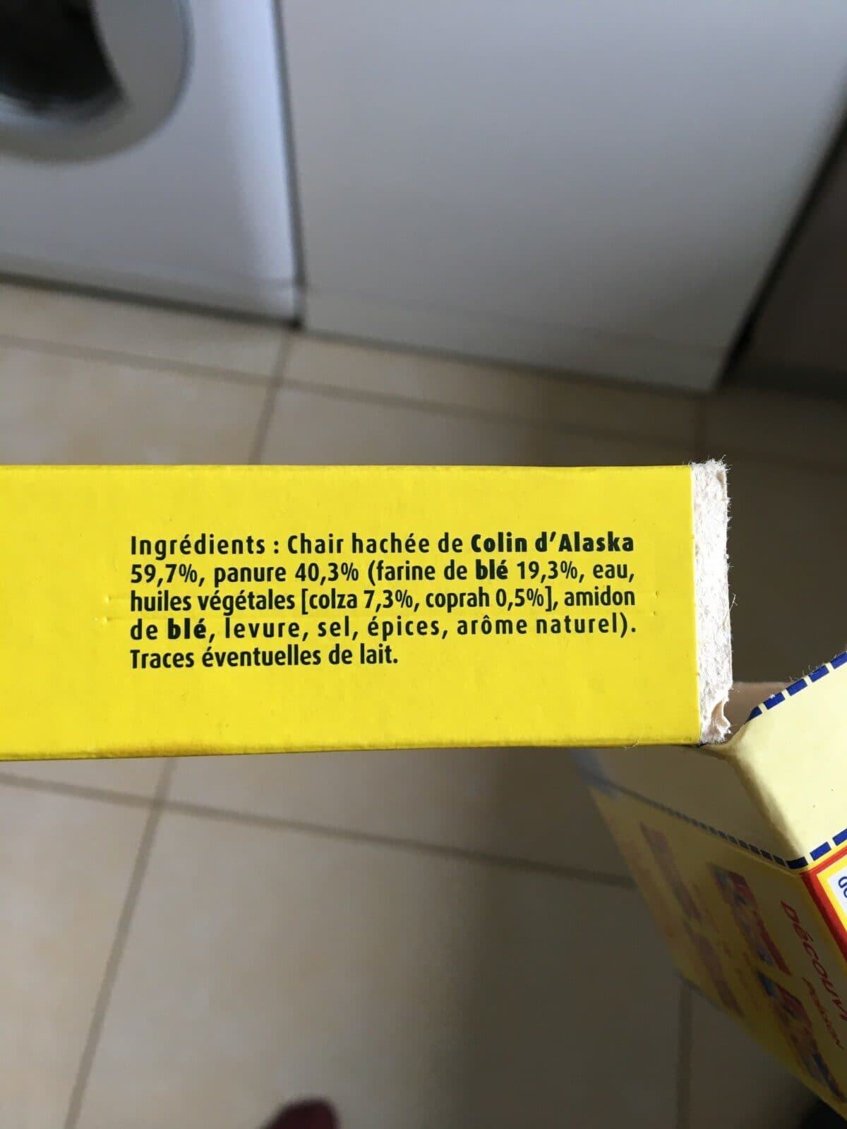 Findus Batonnets de poisson panes Croustibat Le 2eme a 50% packshot