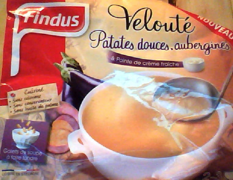 Findus Velouté patates douces, aubergines et pointe de crème fraîche packshot