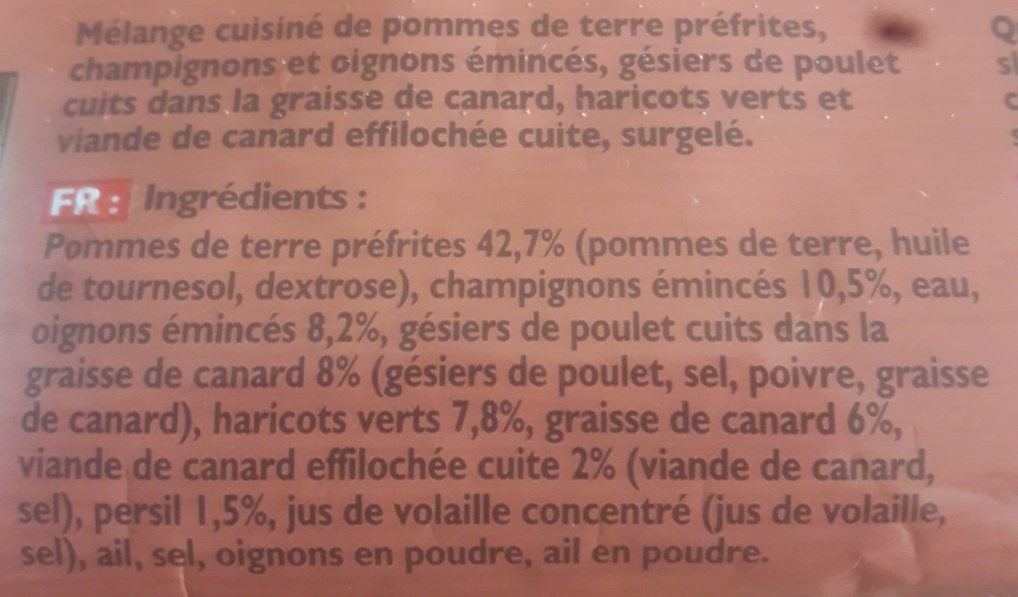 Findus Recettes du terroir à la landaise packshot