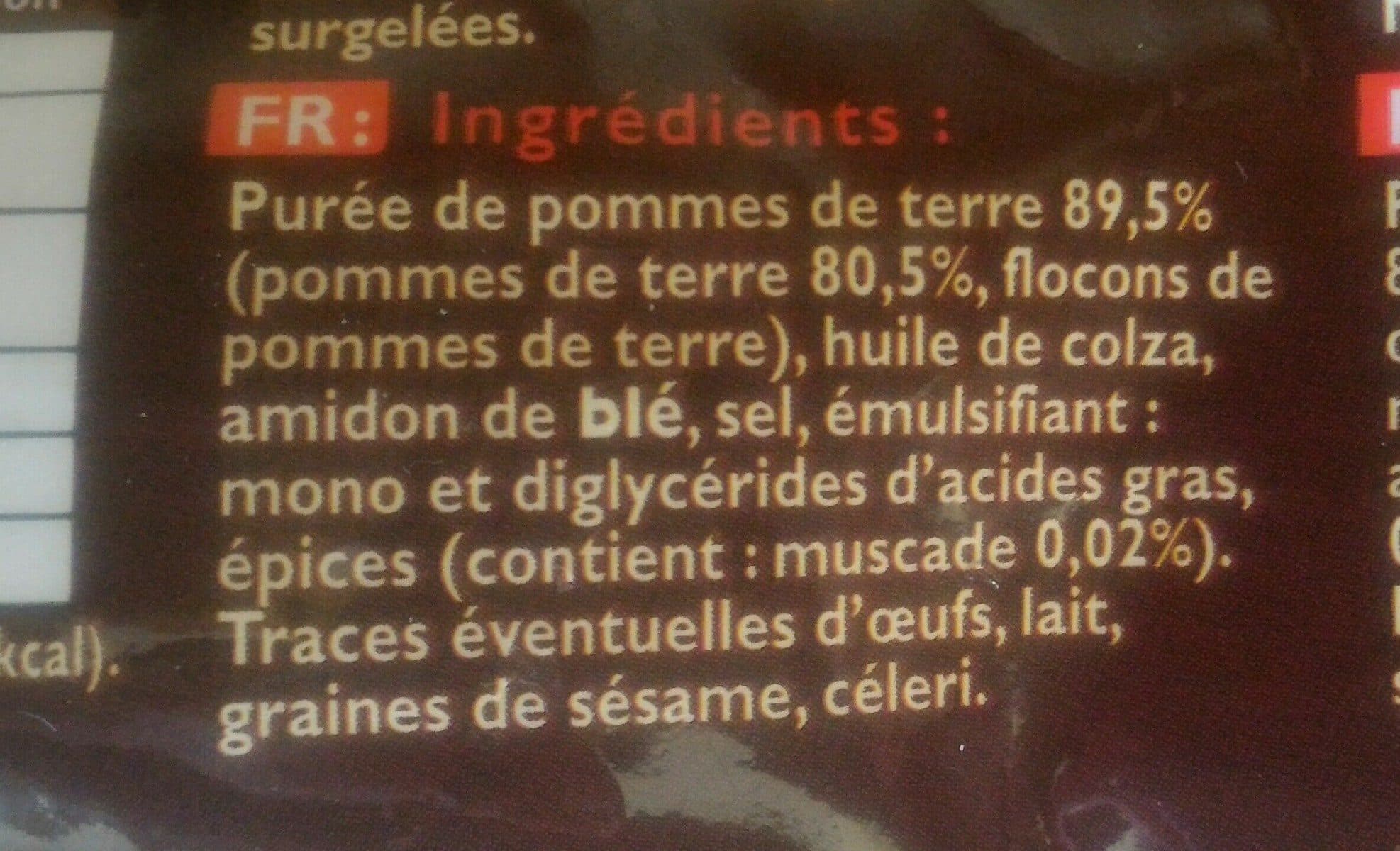 Findus Pommes noisettes packshot
