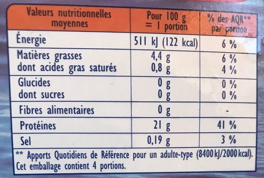 Findus 4 tranches de Saumon rose sauvage du Pacifique packshot