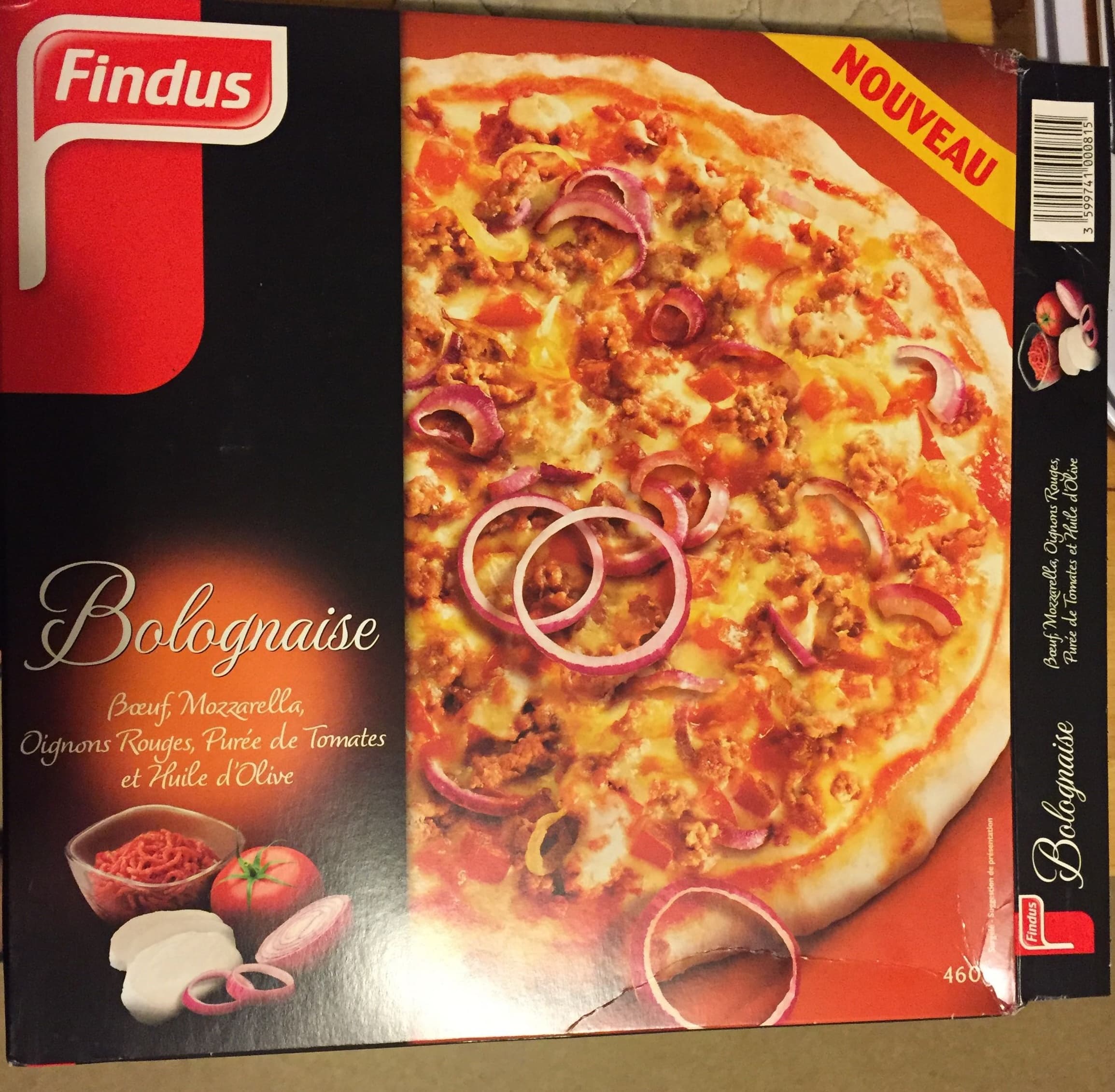 Findus Bolognaise packshot