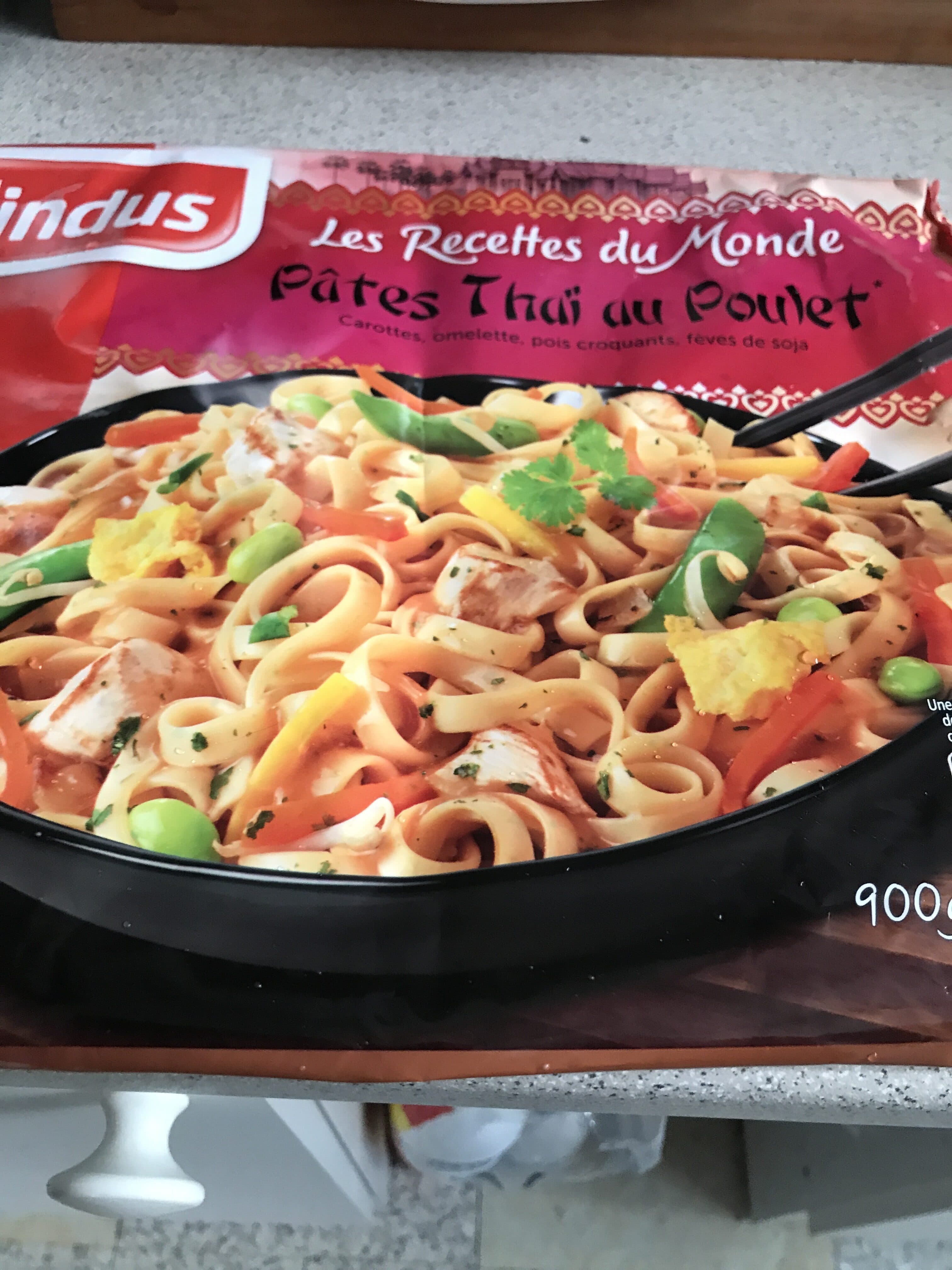 Findus Pâtes thaï au poulet packshot