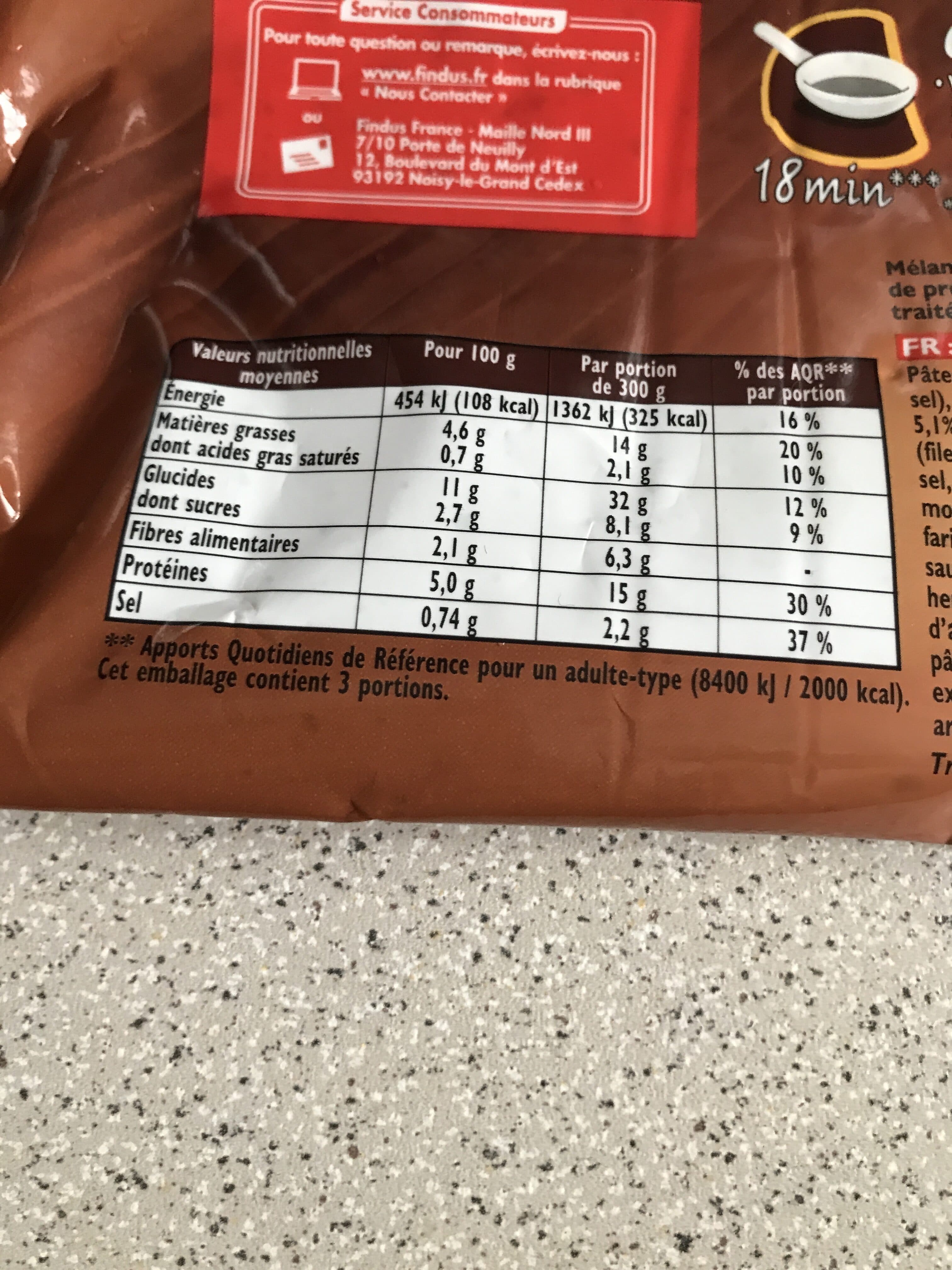 Findus Pâtes thaï au poulet packshot