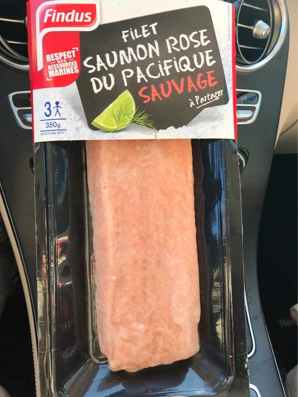 Findus Filet Saumon Rose du Pacifique Sauvage à Partager packshot