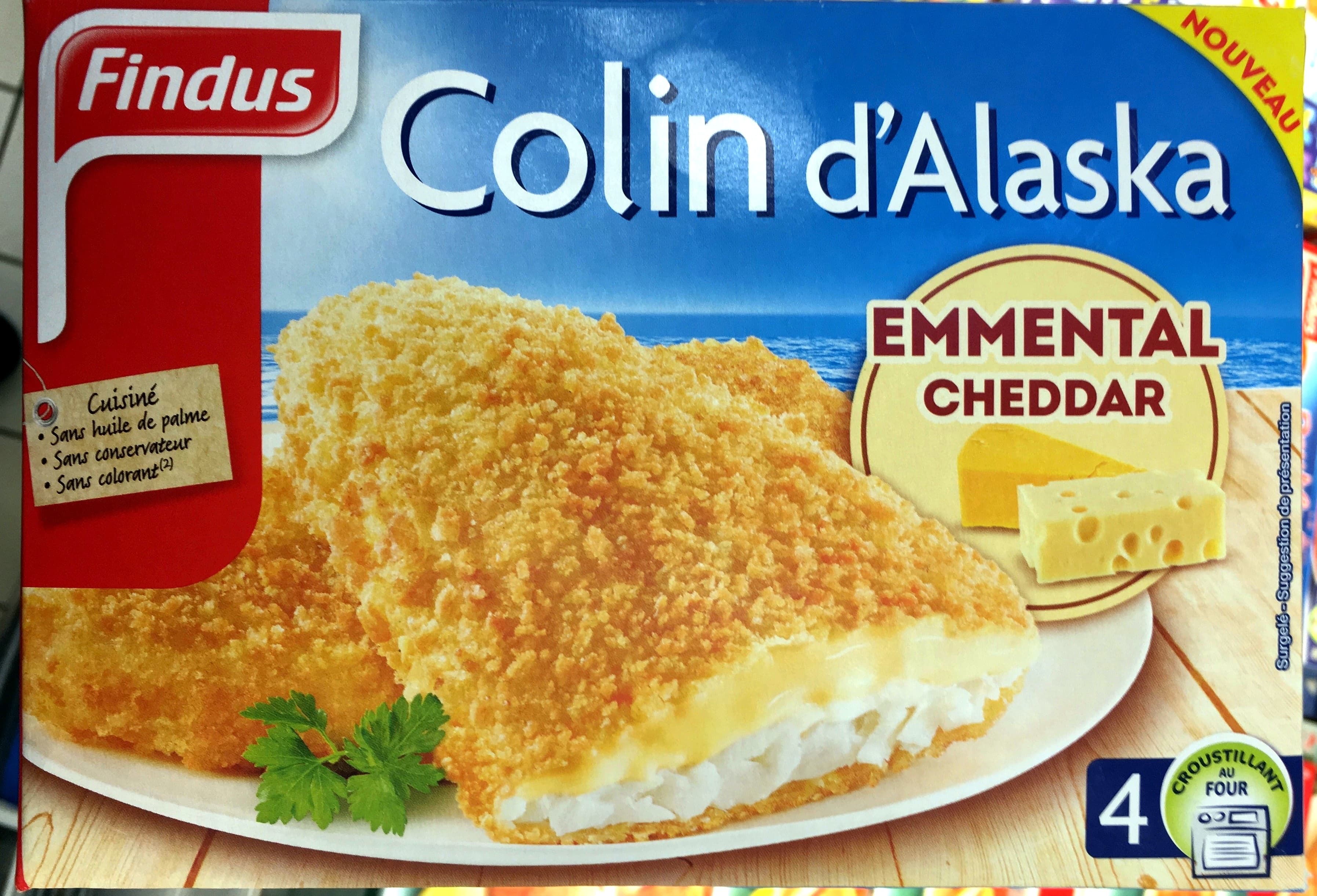 Findus Colin d'Alaska Emmental Cheddar packshot