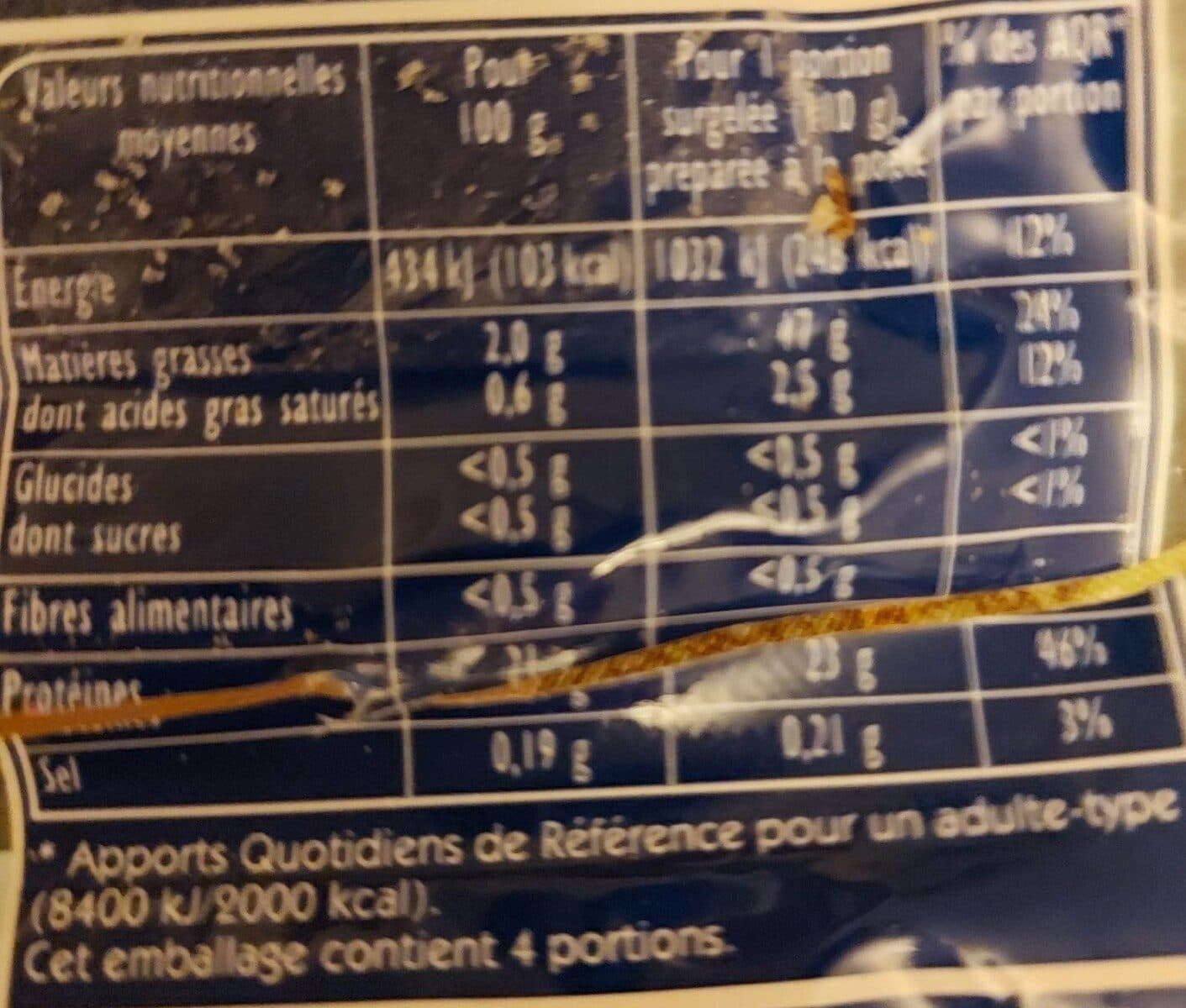Findus Filets Saumon rose du Pacifique MSC packshot