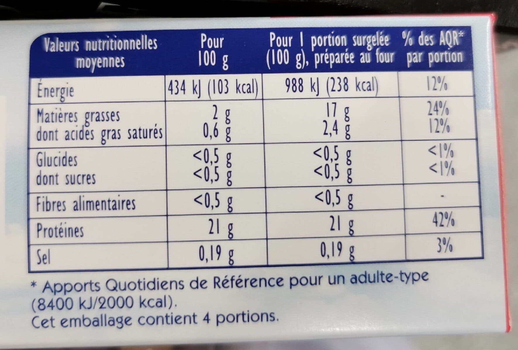 Findus Filets de Saumon rose du Pacifique MSC packshot