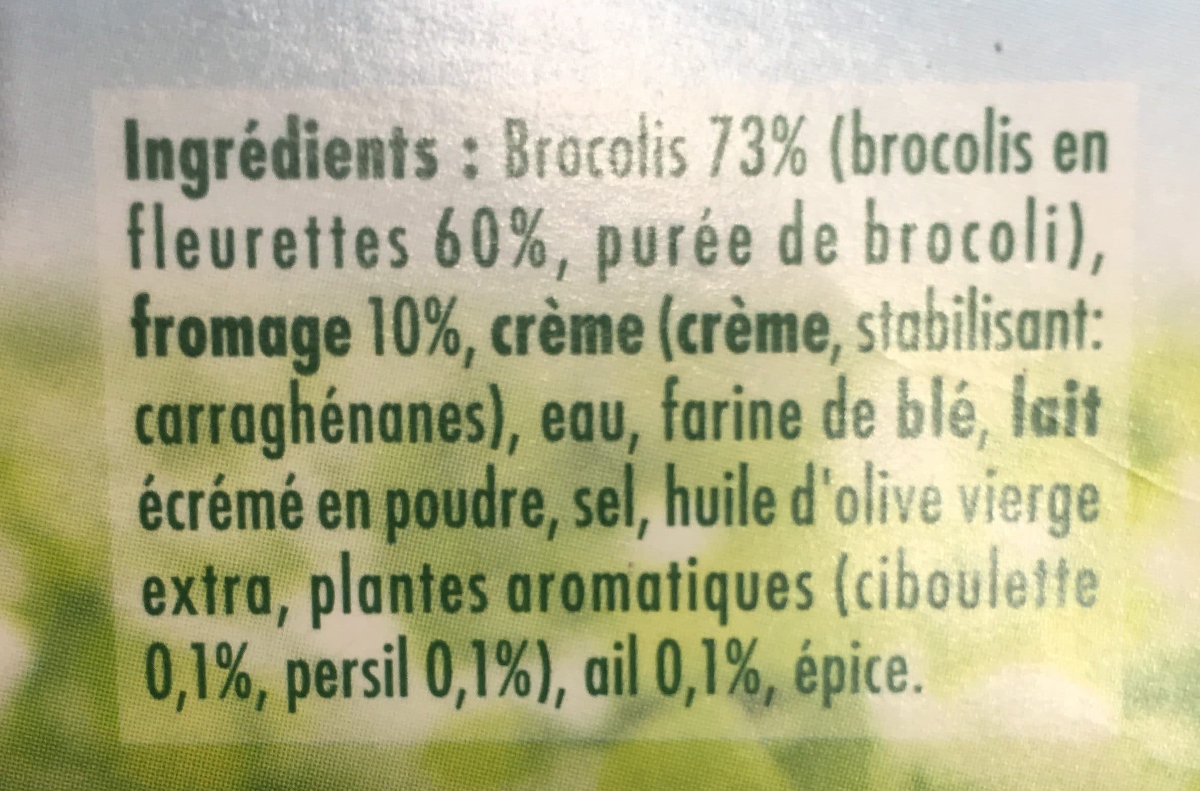 Findus Fleurettes de brocolis au fromage ail et fines herbes packshot