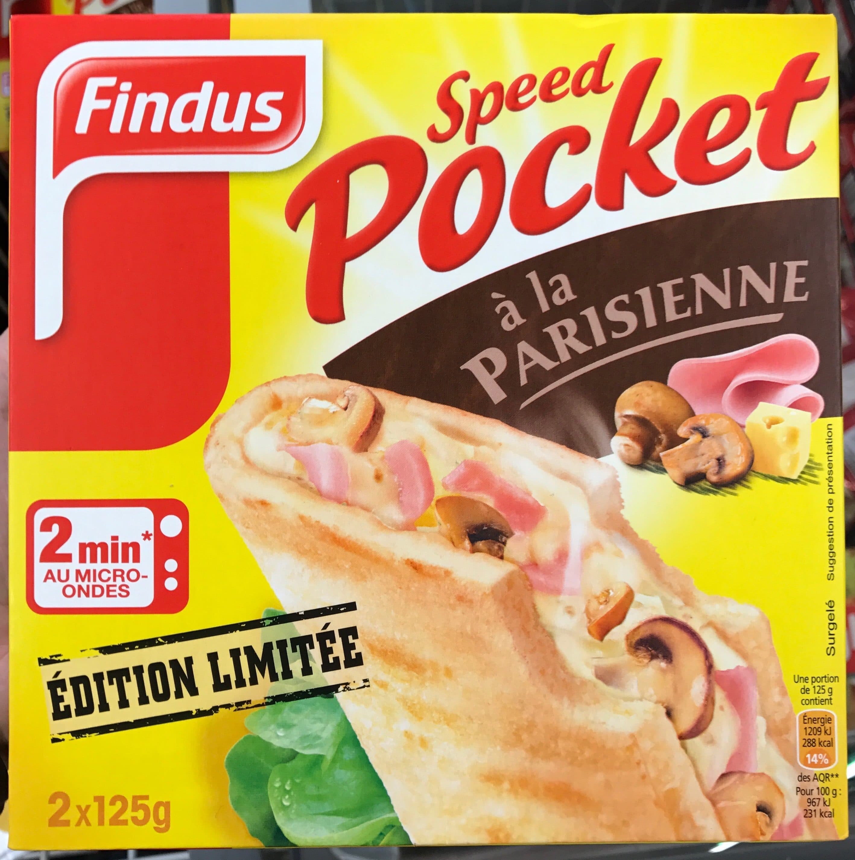 Findus Speed Pocket à la Parisienne (édition limitée) packshot