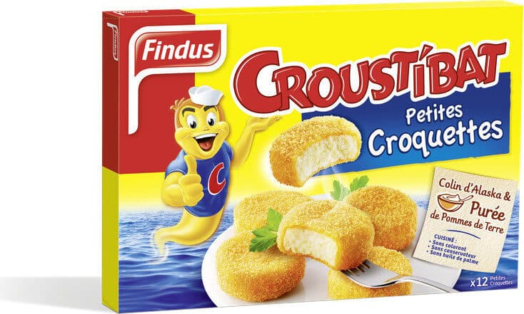 Croustibat Petites Croquettes de Poisson Croustibat packshot