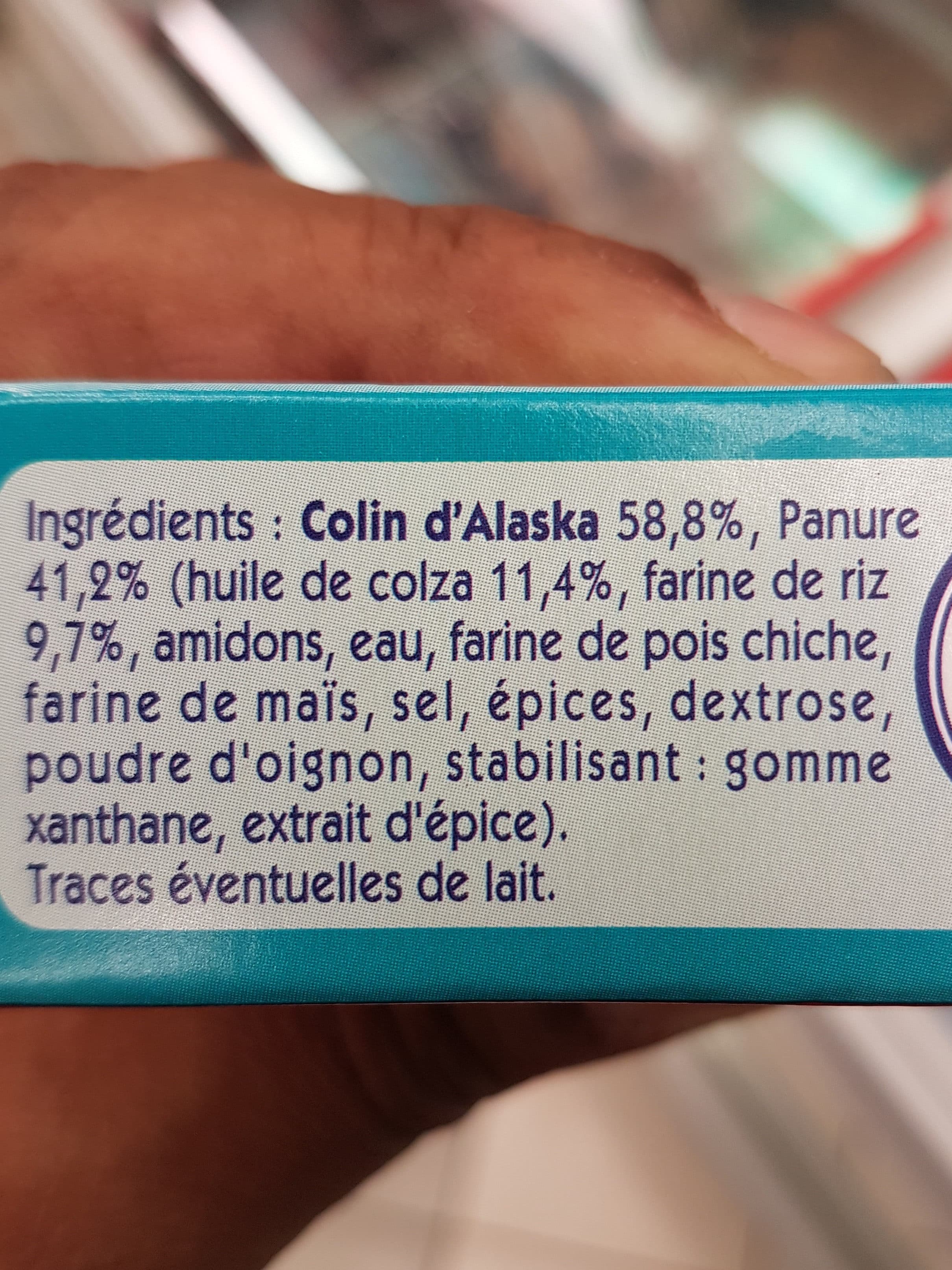 Findus Filet de Colin d'Alaska sans Gluten packshot